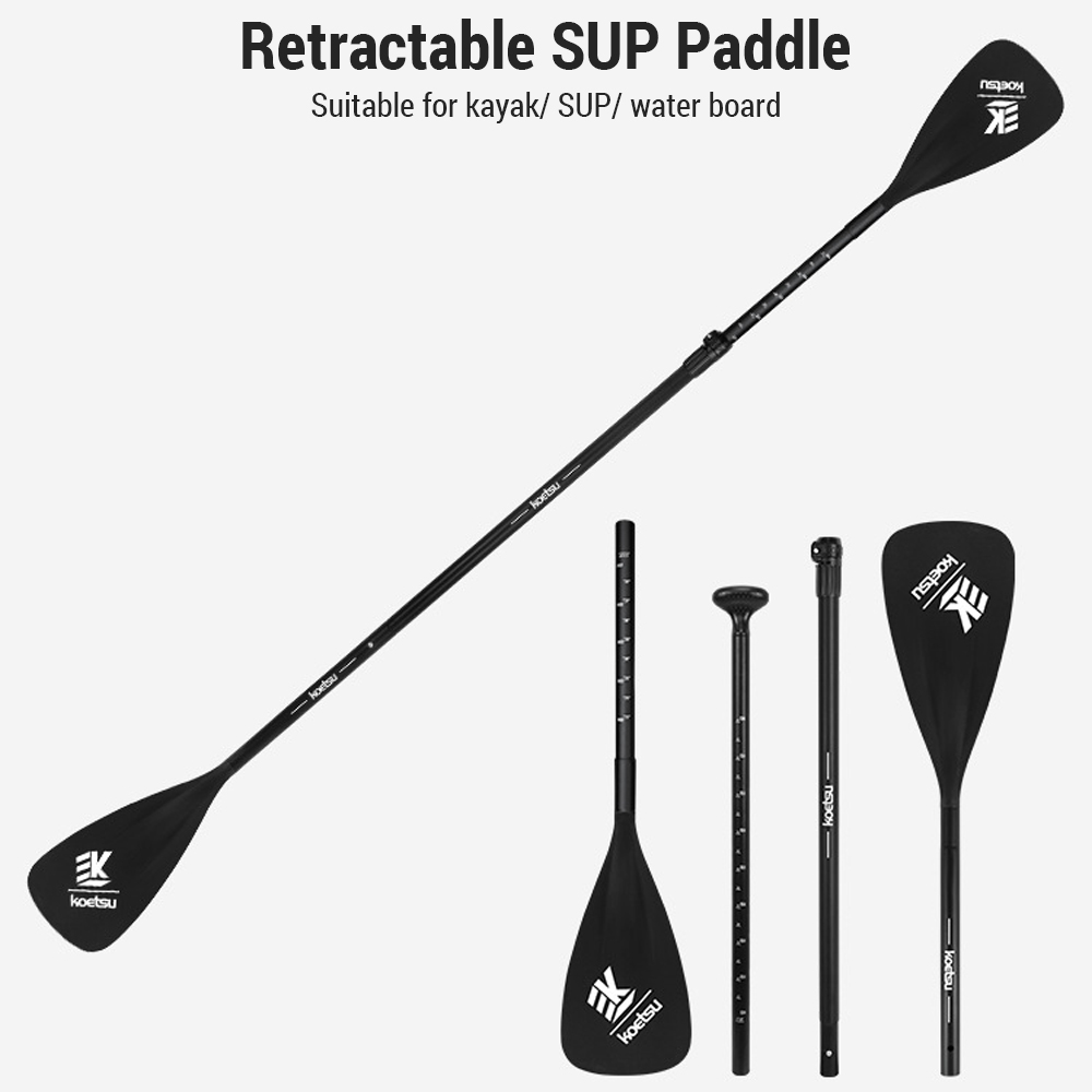 Fishing Kayak Crate - Adjustable SUP Paddle Aluminum Alloy Stand
