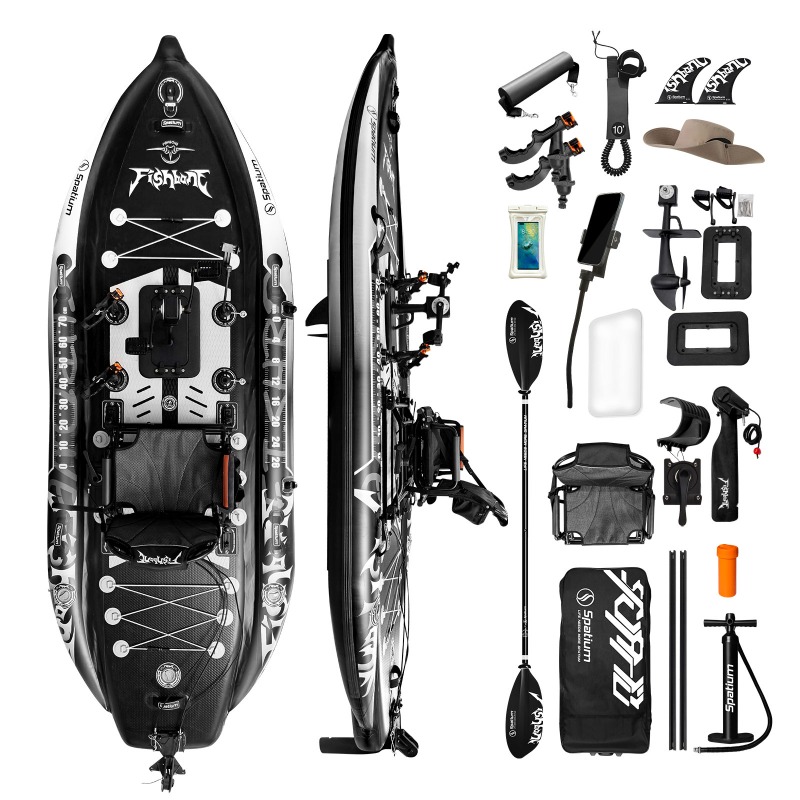 Fishing Kayak Pedal Drive - Spatium Anti Seawater Corrosion Drop Stitch