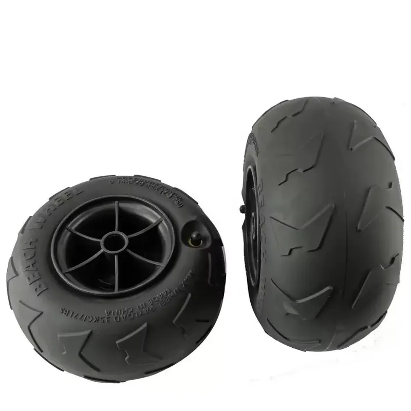 Fishing Kayak Inflatable - 9‑Inch PVC Inflatable Sand Balloon Wheel,