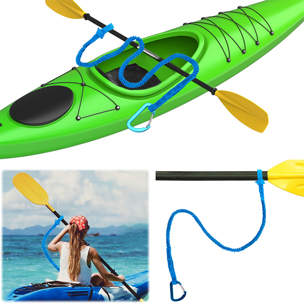 4~1PCS Kayak Paddle Leash Adju - Fishing Kayak Paddle Leash ulasan dan harga