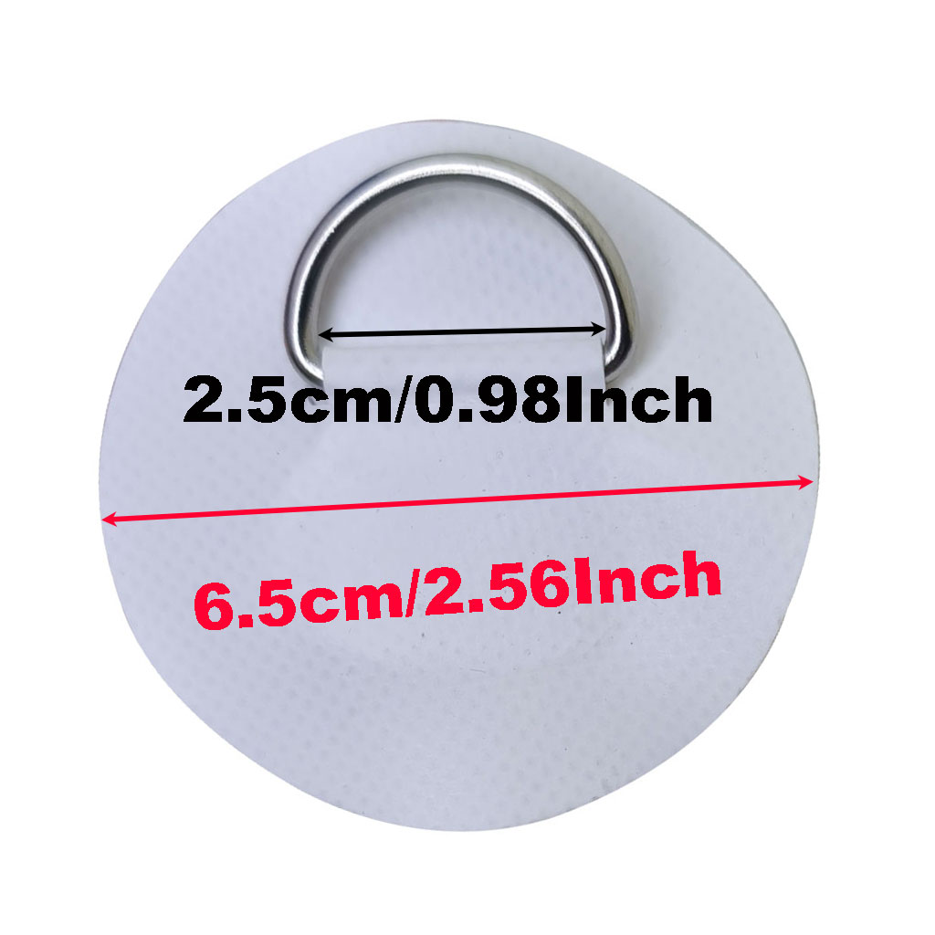 6.5CM D-Ring Patch for Inflata - Fishing Kayak Crate ulasan dan harga