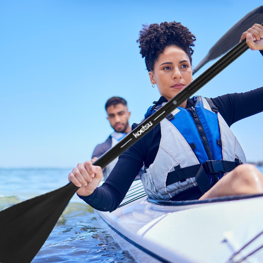 Adjustable SUP Paddle Aluminum - Fishing Kayak Crate ulasan dan harga