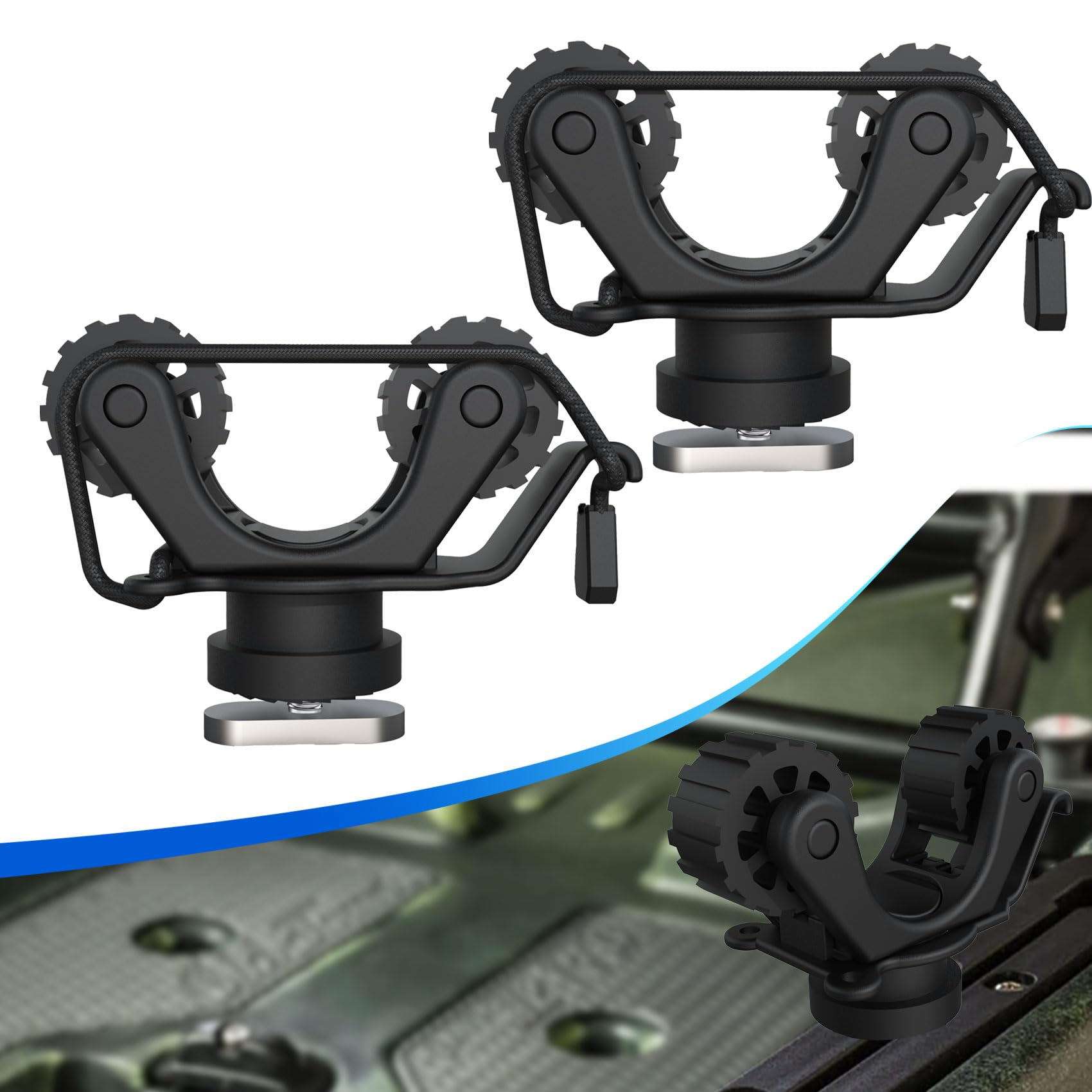 Kayak Rail Paddle Holder Kayak - Fishing Kayak Anchor ulasan dan harga