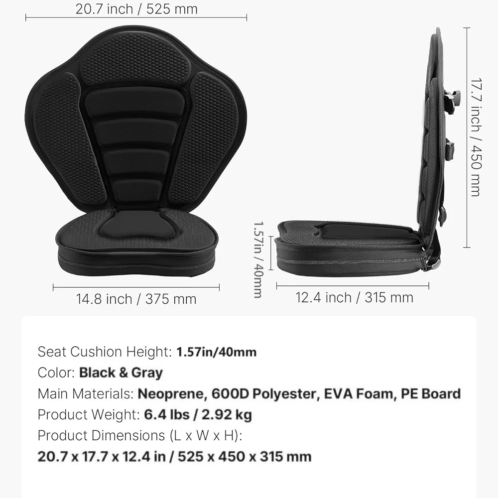 Kayak Seat Kayak Accessories A - Fishing Kayak Crate ulasan dan harga