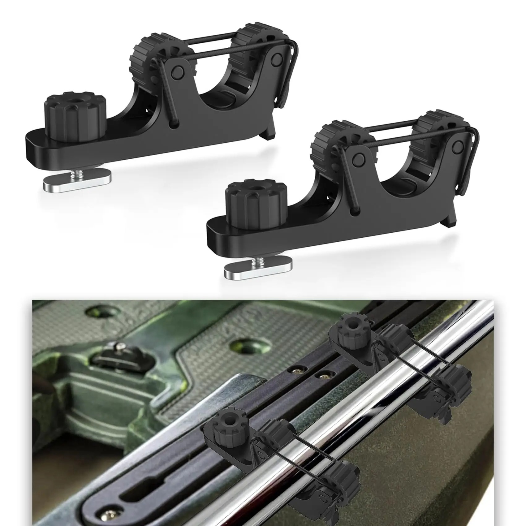 Kayak Paddle Holder Track Moun - Fishing Kayak Crate ulasan dan harga