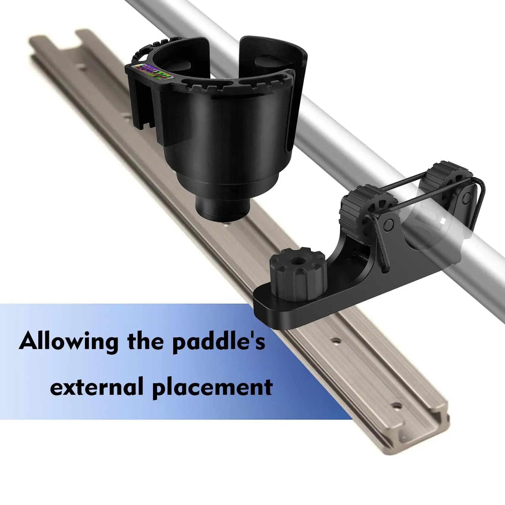 Kayak Paddle Holder Track Moun - Fishing Kayak Crate ulasan dan harga