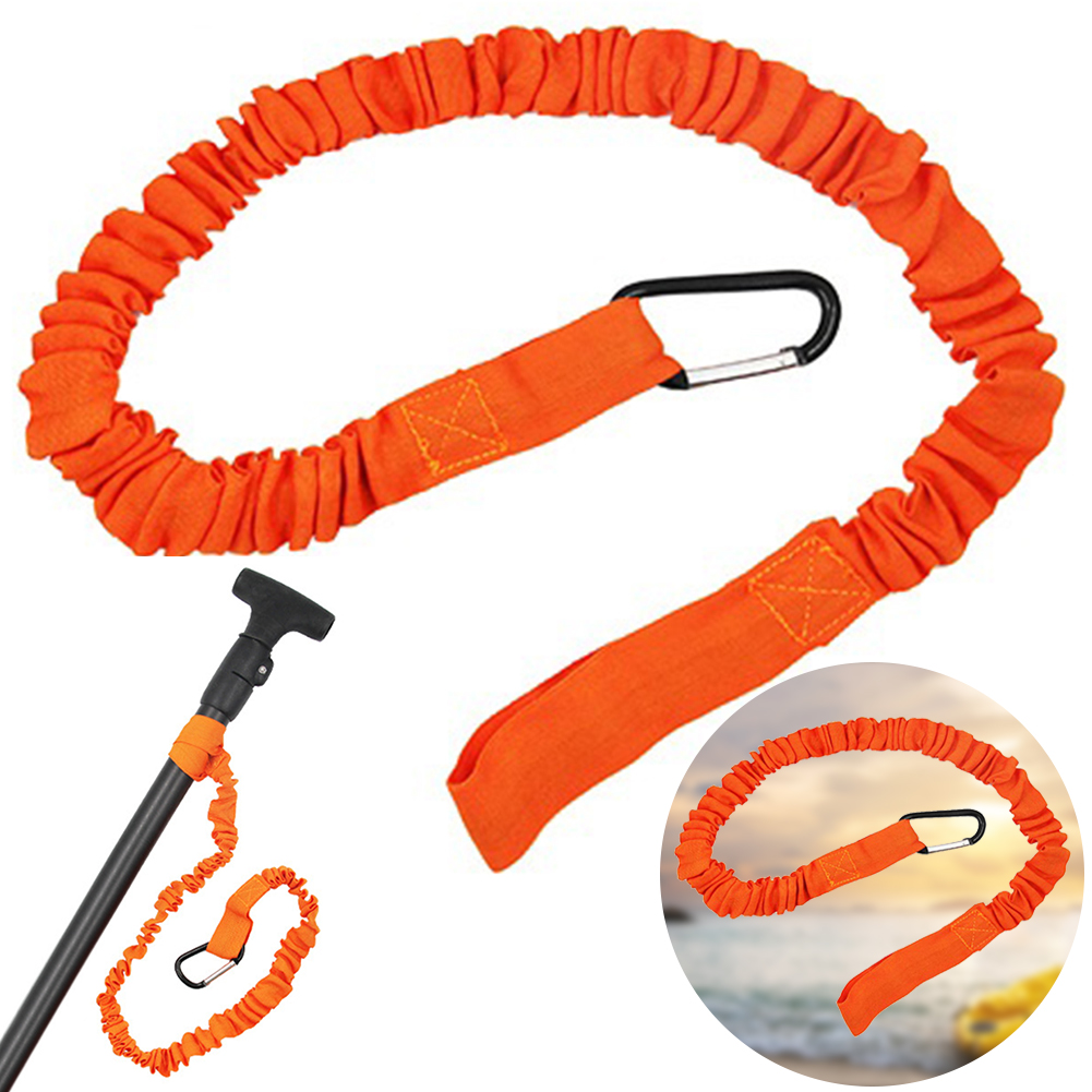 Elastic Kayak Paddle Leash Wit - Fishing Kayak Paddle Leash ulasan dan harga