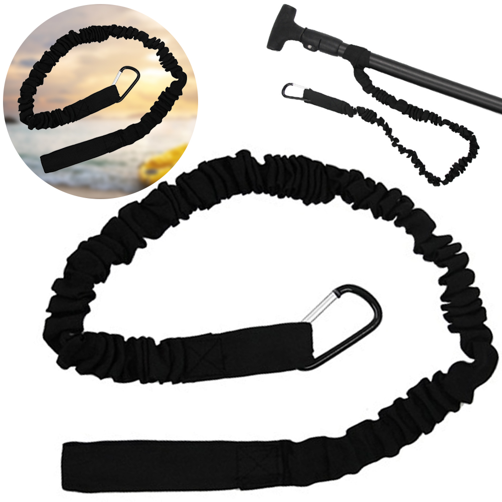 Elastic Kayak Paddle Leash Wit - Fishing Kayak Paddle Leash ulasan dan harga